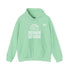 Maxine Unisex Heavy Blend™ Hooded Sweatshirt, Mint Green - 'No Pain, No Gain' Design © Maison Maxine