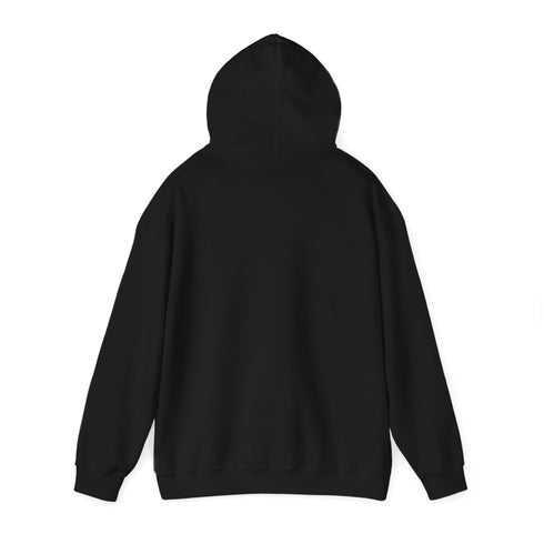 Maxine Unisex Heavy Blend™ Hooded Sweatshirt - Black, 'Karate Club' green border © Maison Maxine
