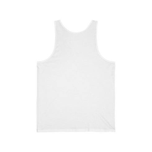 Maxine Unisex Jersey Tank - White