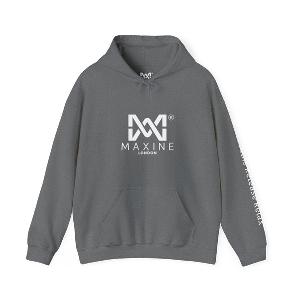 Maxine Heavy Blend™ Hooded Sweatshirt - Graphite Heather - Breathe Release Relax