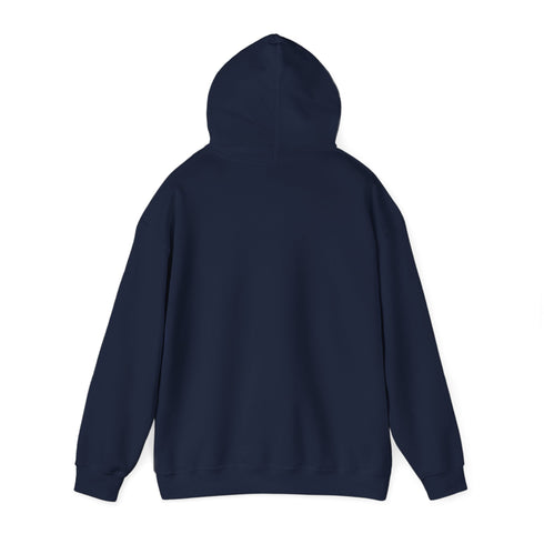 Maxine Unisex Heavy Blend™ Hooded Sweatshirt - Navy, 'No Pain, No Gain' © Maison Maxine