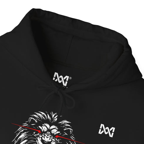 Maxine Unisex Heavy Blend™ Hooded Sweatshirt - Black, 'Beast Mode' © Maison Maxine