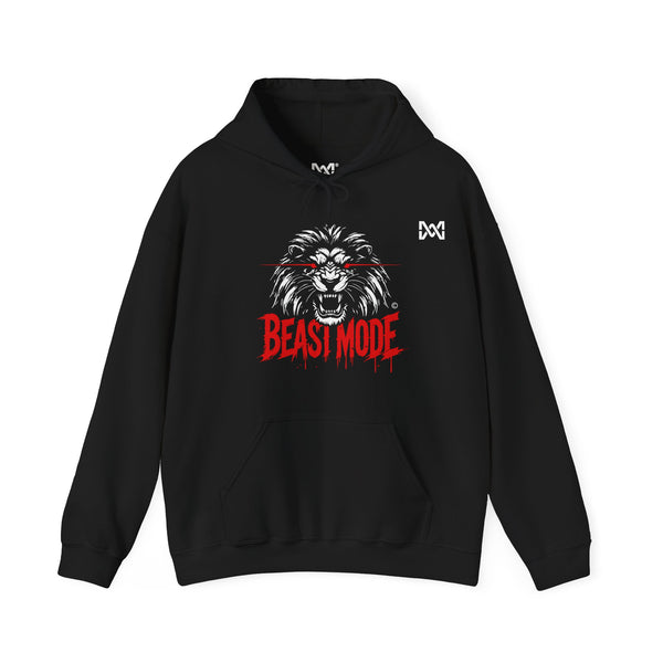 Maxine Unisex Heavy Blend™ Hooded Sweatshirt - Black, 'Beast Mode' © Maison Maxine