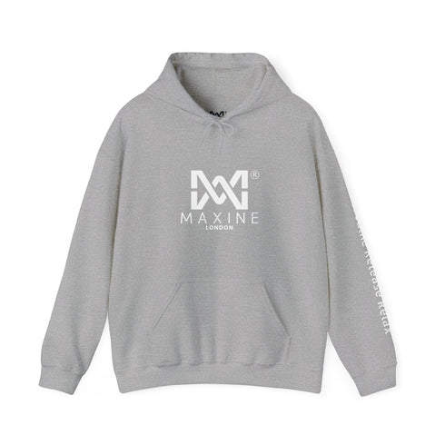Maxine Sport Grey Hooded Sweatshirt Heavy Blend™- Sport Grey, Breathe Release Relax