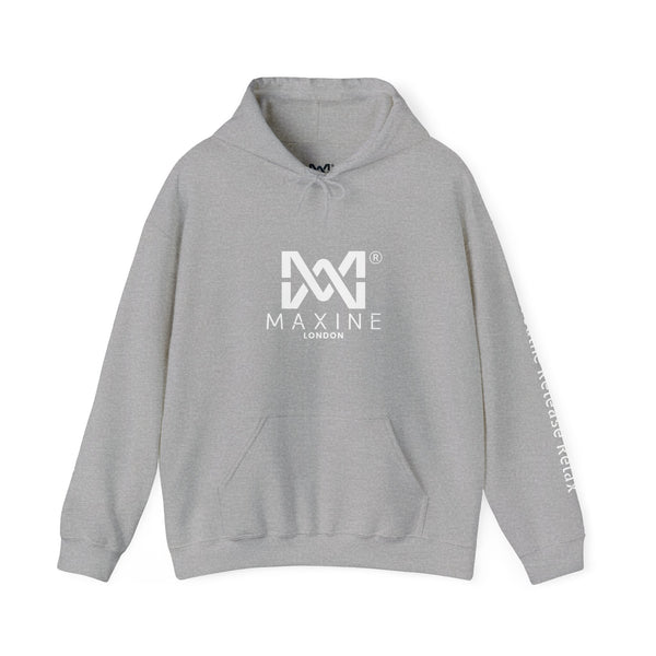 Maxine Sport Grey Hooded Sweatshirt Heavy Blend™- Sport Grey, Breathe Release Relax