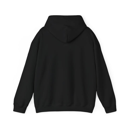 Maxine Unisex Heavy Blend™ Hooded Sweatshirt - Black, 'Karate Club' green border © Maison Maxine