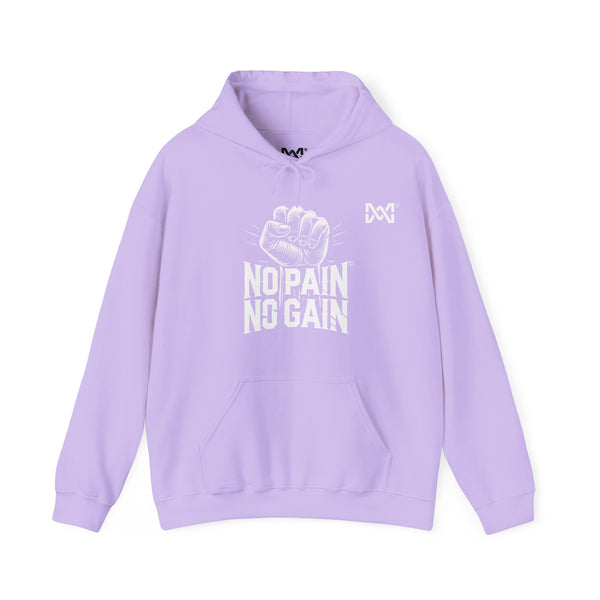 Maxine Unisex Heavy Blend™ Hooded Sweatshirt-Orchid, 'No Pain, No Gain' Design © Maison Maxine