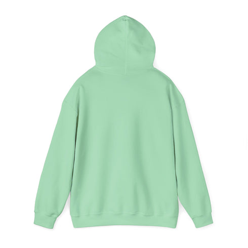 Maxine Unisex Heavy Blend™ Hooded Sweatshirt, Mint Green - 'No Pain, No Gain' Design © Maison Maxine