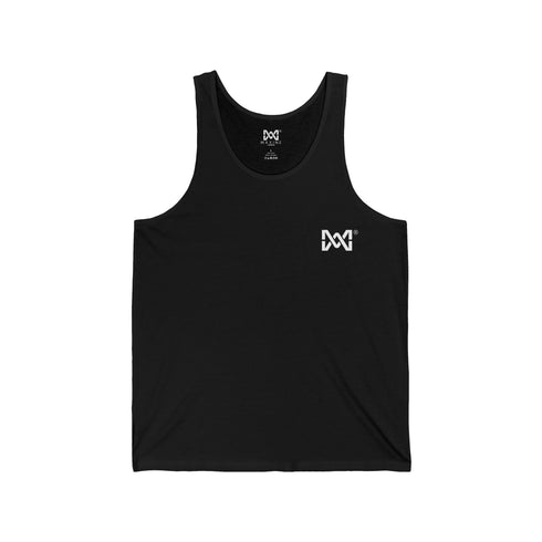 Maxine Unisex Jersey Tank - Black