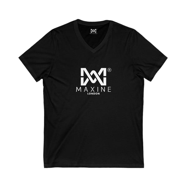 Maxine Unisex Jersey Short Sleeve V-Neck Tee