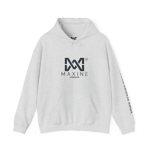 Maxine Sport Ash Hooded Sweatshirt Heavy Blend™- Ash , Breathe Release Relax