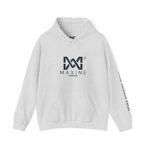 Maxine Sport Ash Hooded Sweatshirt Heavy Blend™- Ash , Breathe Release Relax
