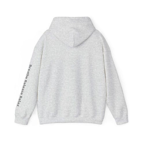 Maxine Sport Ash Hooded Sweatshirt Heavy Blend™- Ash , Breathe Release Relax