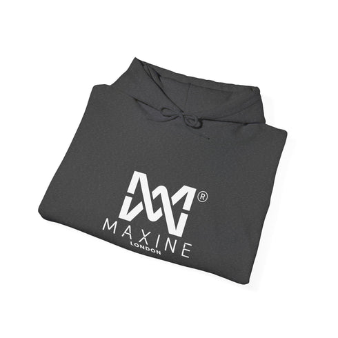 Maxine Hooded Sweatshirt Heavy Blend™-Dark Heather, 'Breathe Release Relax'