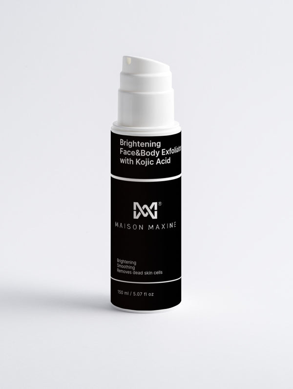 Maison Maxine Brightening Face&Body Exfoliator with Kojic Acid
