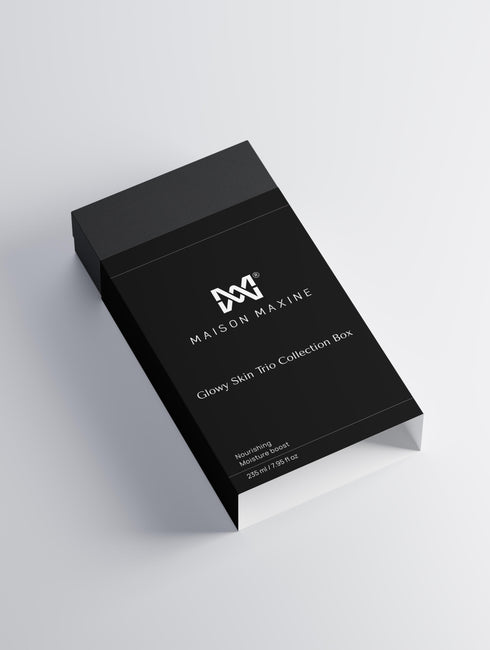 Maison Maxine Glowy Skin Trio Collection Box